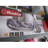 Boxed Razor E-Prime folding electric scooter