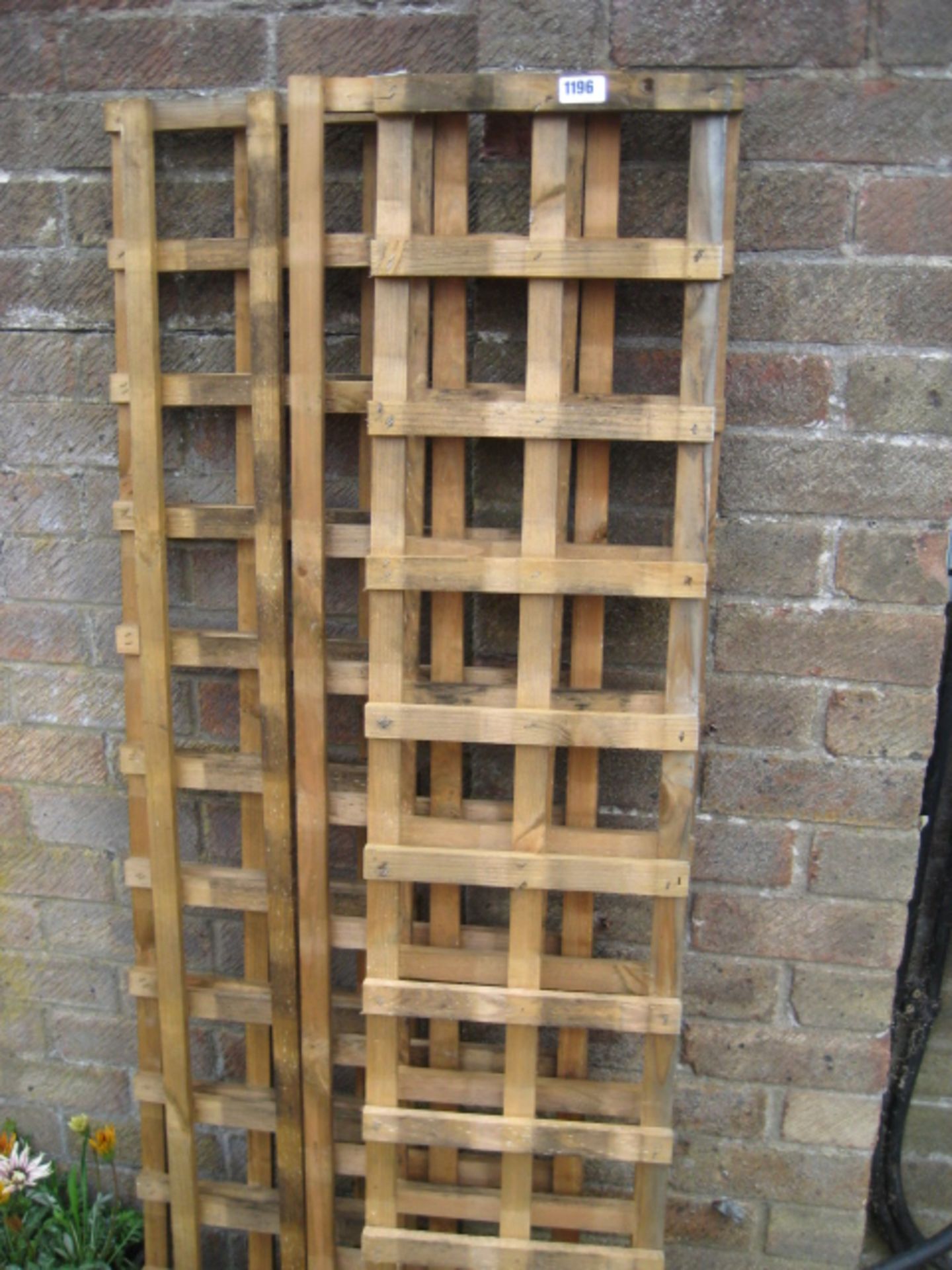 5 1.8x0.3m garden trellis panels