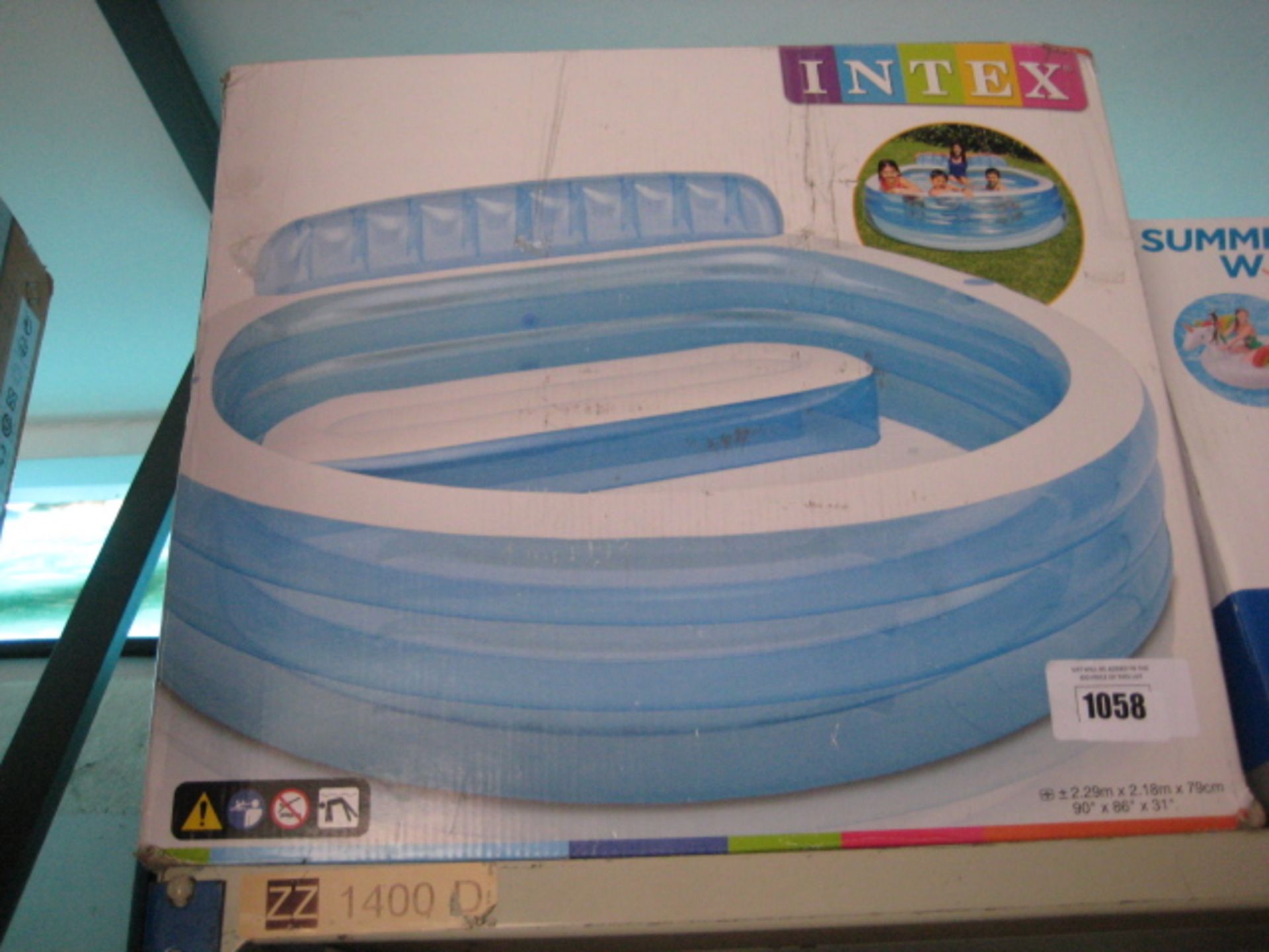 Intex paddling pool