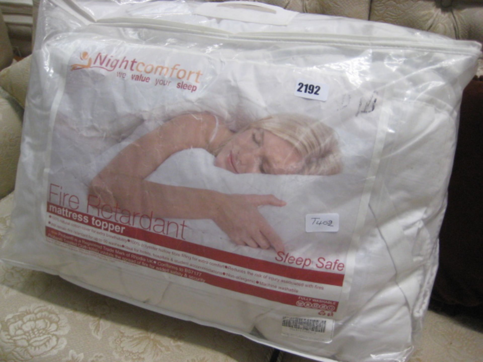 Night Comfort mattress topper