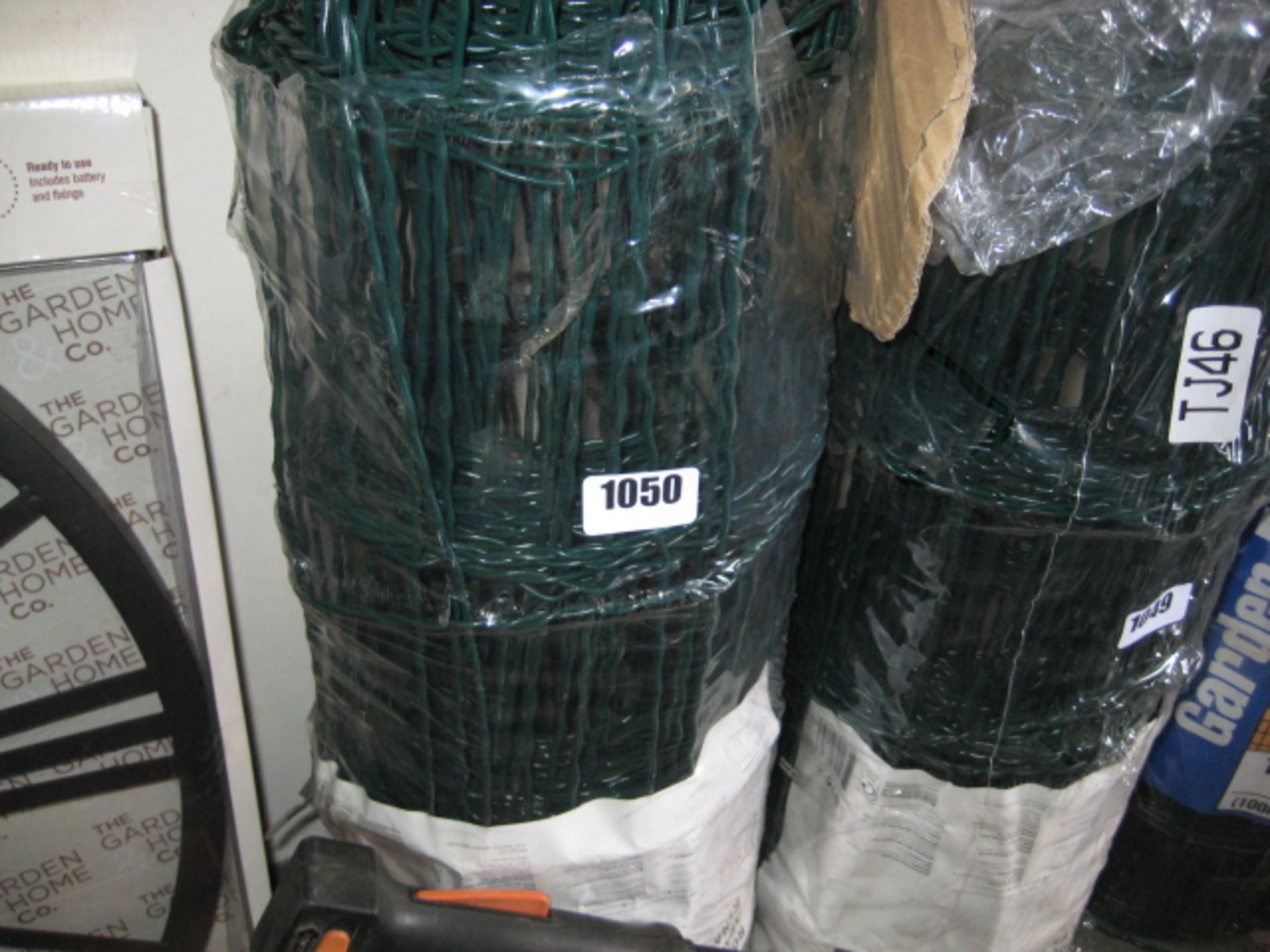 Roll of garden mesh