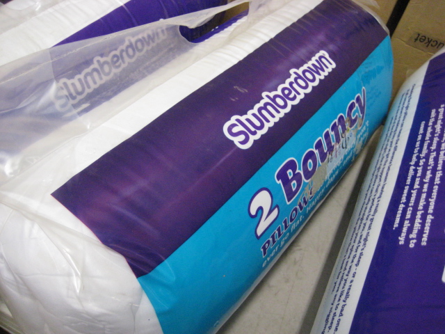 Slumberdown pillow twin pack