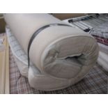 Rolled Dormeo memory foam mattress