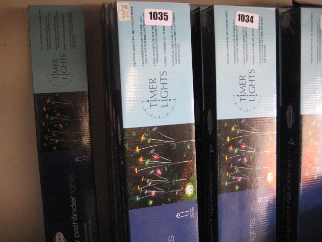 6 boxed sets of dragonfly path finder lights