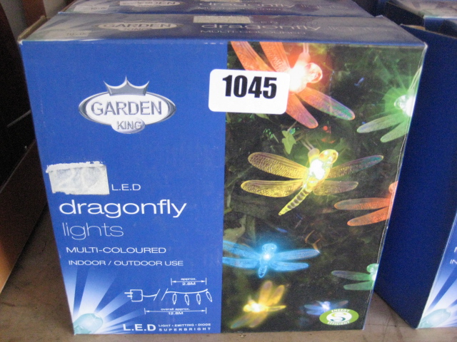 3 boxed LED dragonfly light sets