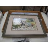 (2242) 2 framed paintings