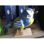 Bluetit garden ornament