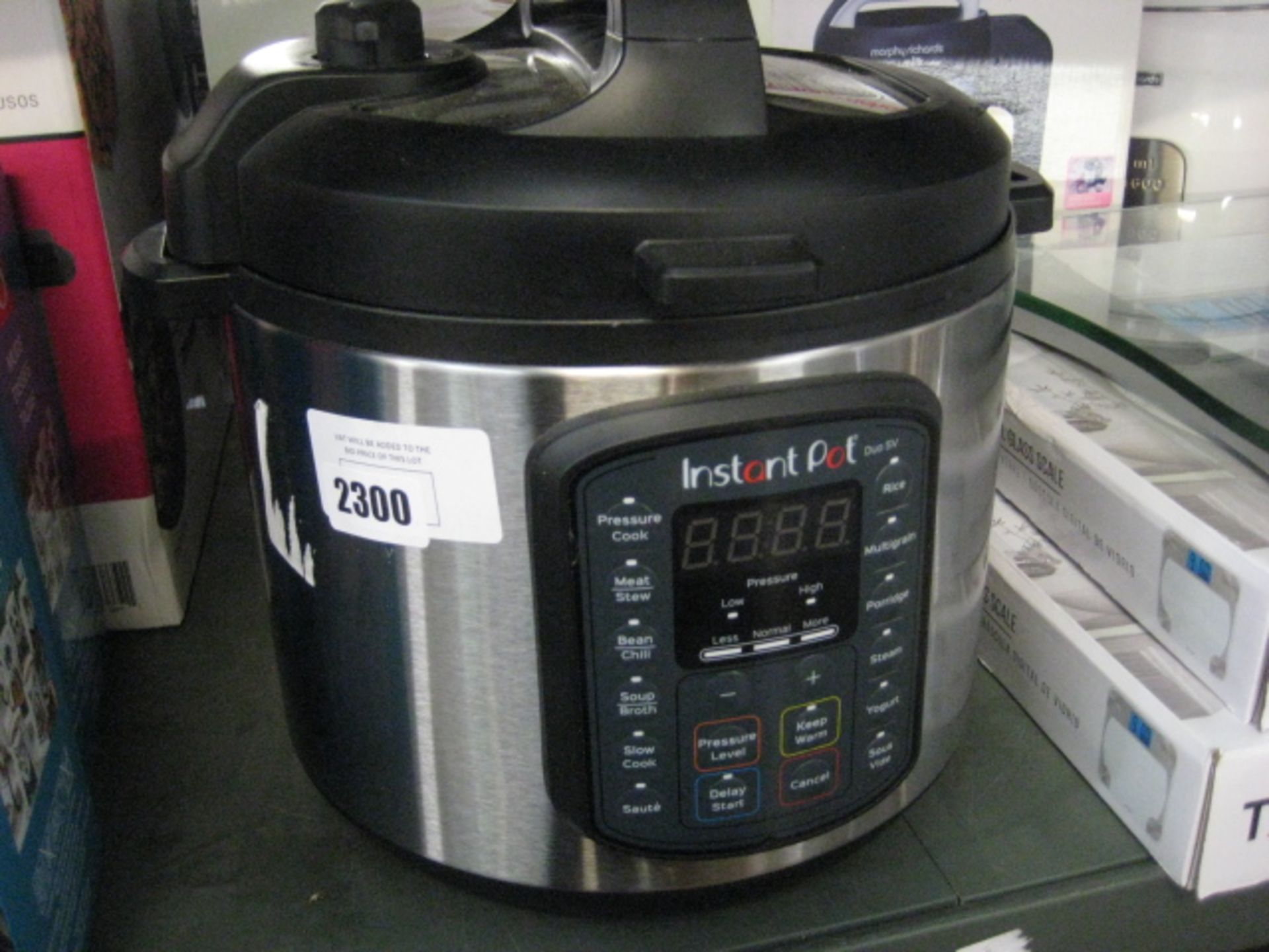 Unboxed Instant Pot pressure cooker