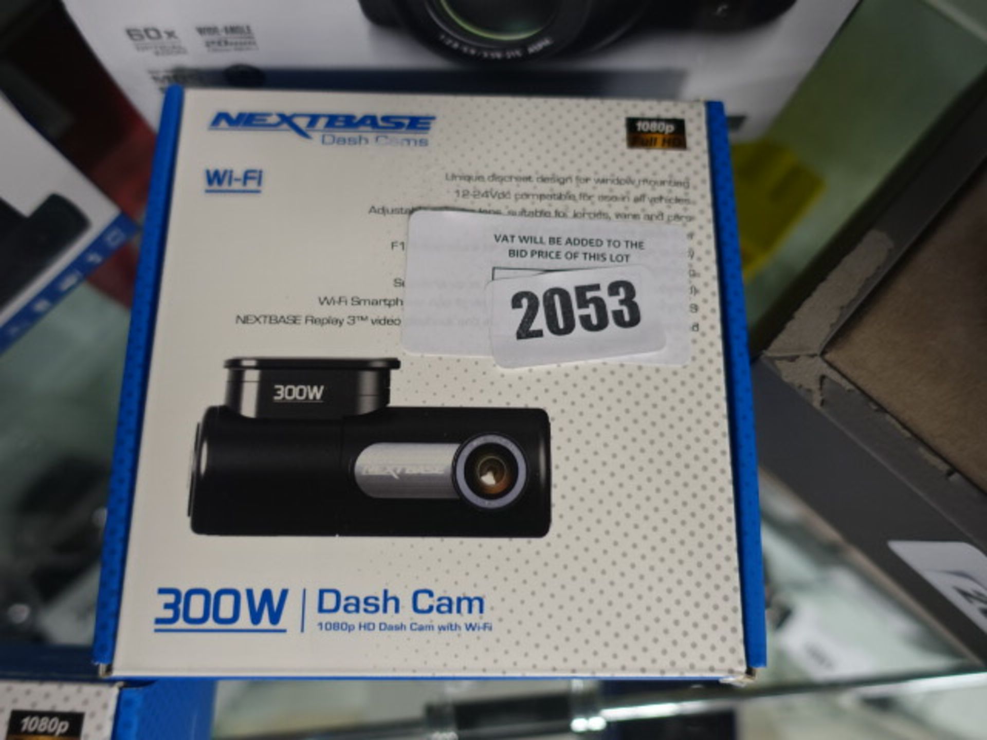Nexbase wifi model 300W dashcam with box