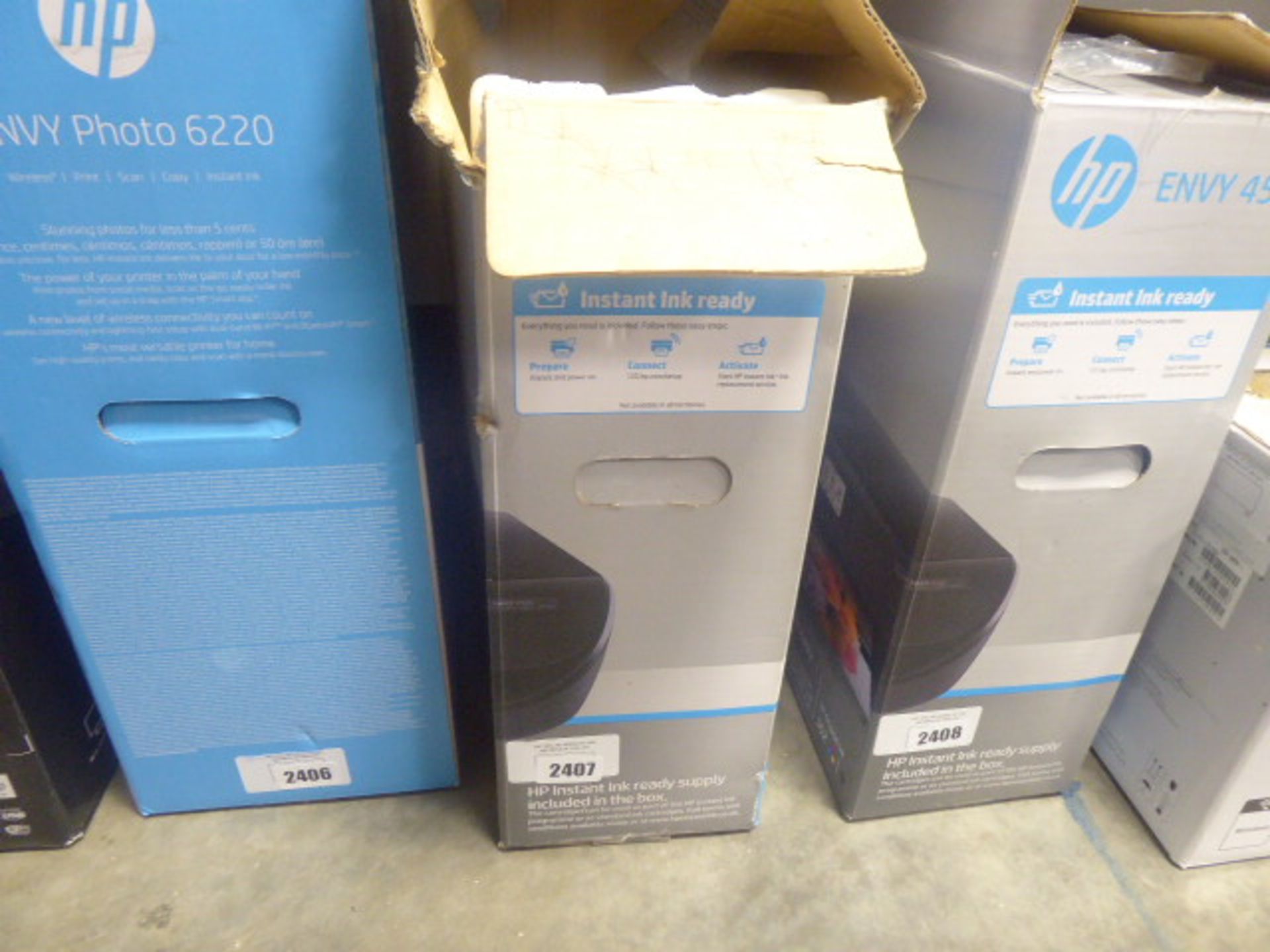 HP Envy 4520 printer with box
