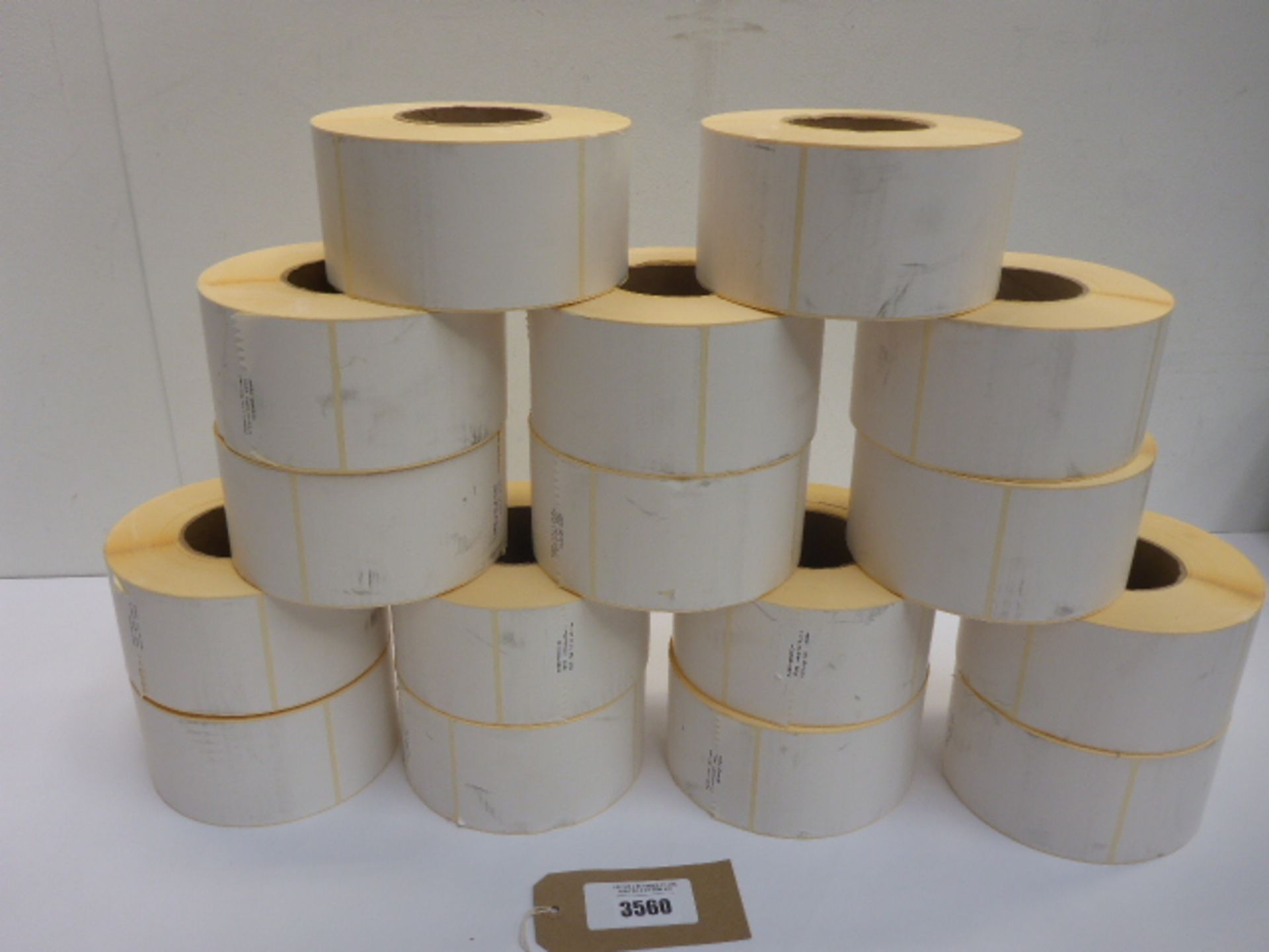 16 rolls of 1000 large self adhesive labels