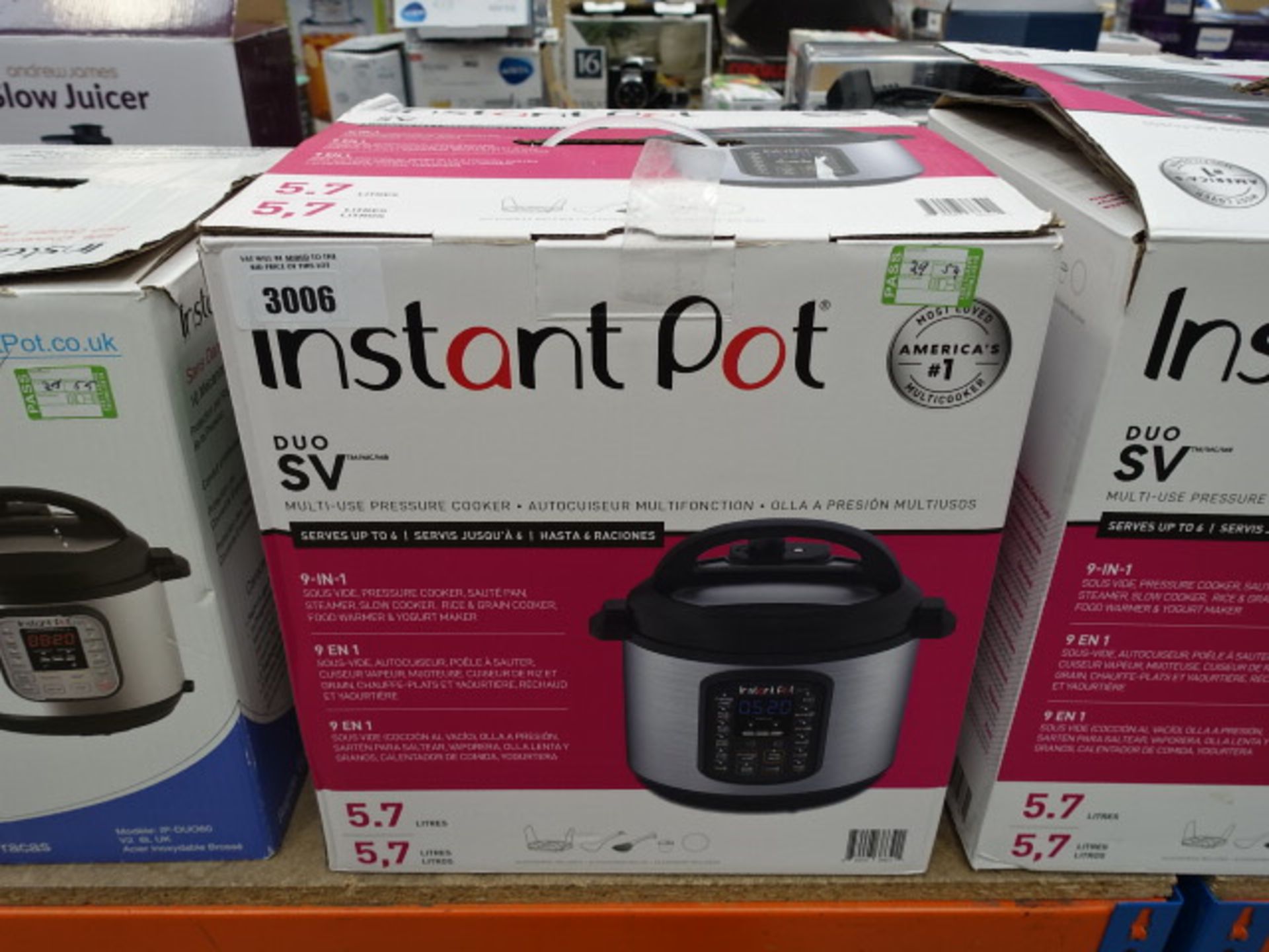 Instant Pot multi use pressure cooker