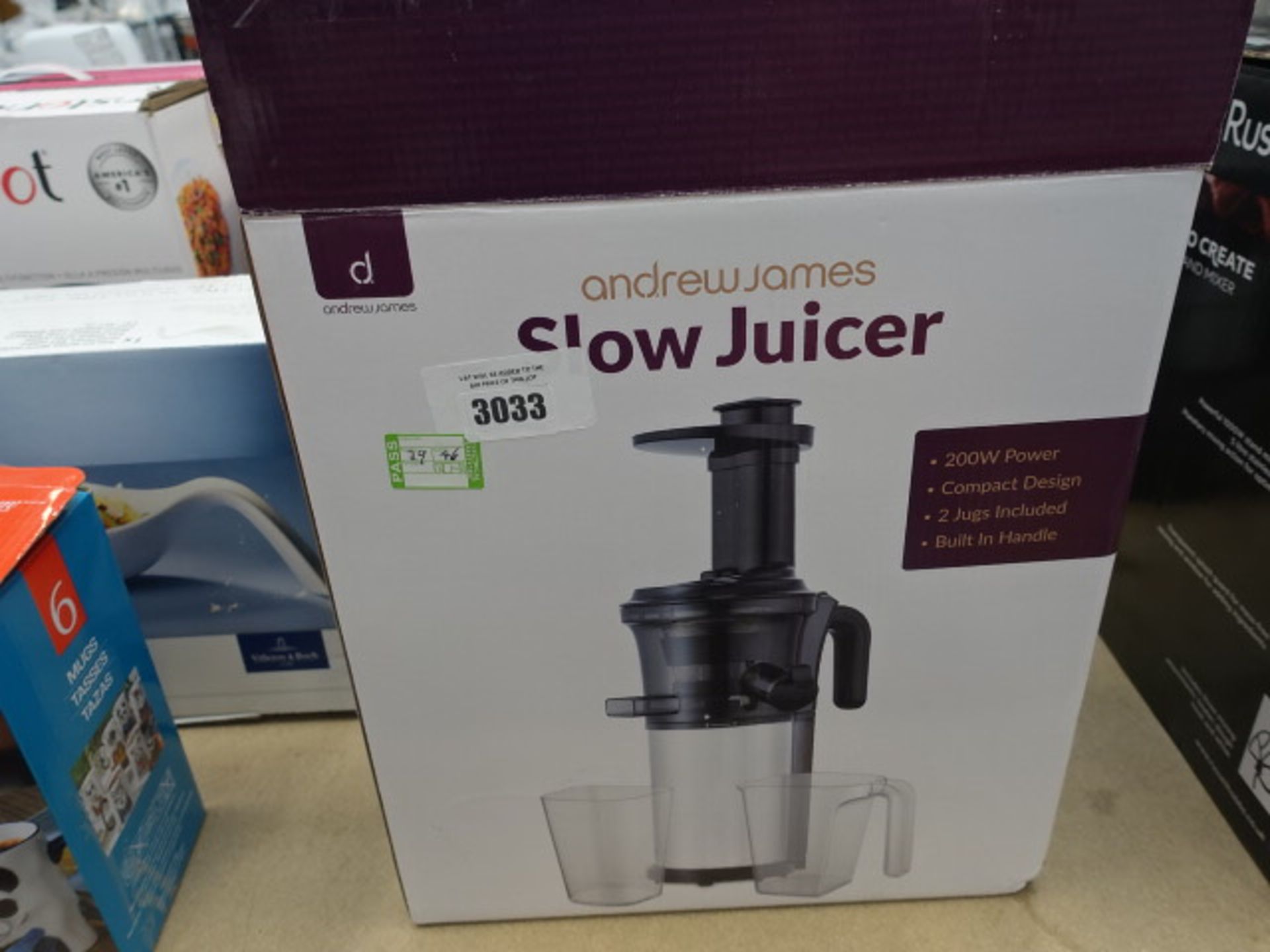 Andrew James slow juicer