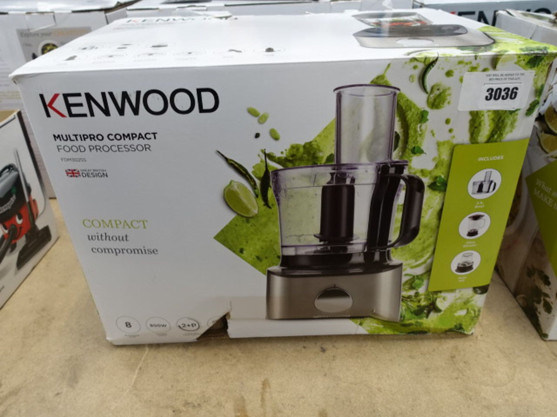 3111 - Kenwood multi compact food processor