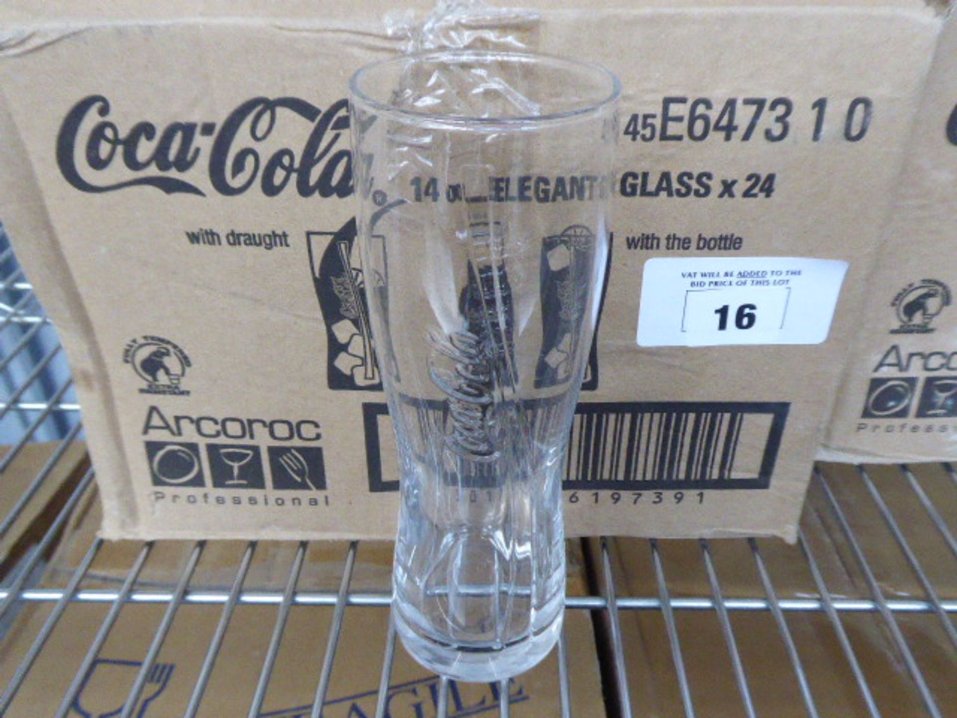 2 boxes of Coca Cola glasses - Image 3 of 3