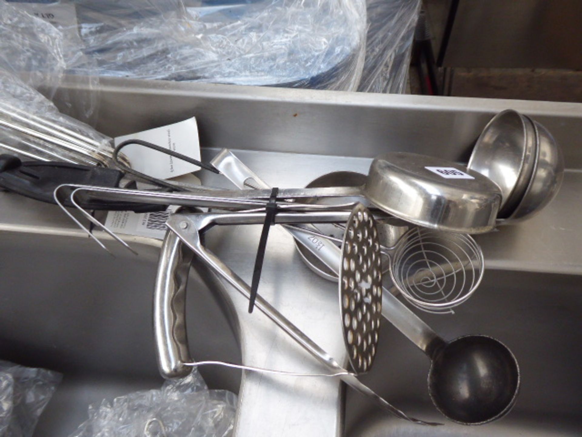 Bundle of assorted chef's utensils