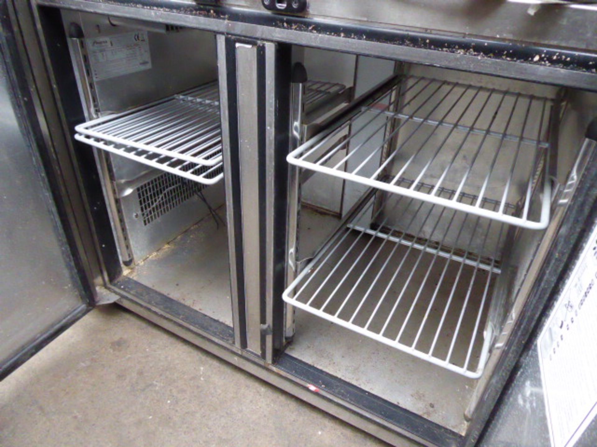 140cm Foster under counter 2 door fridge - Image 2 of 2