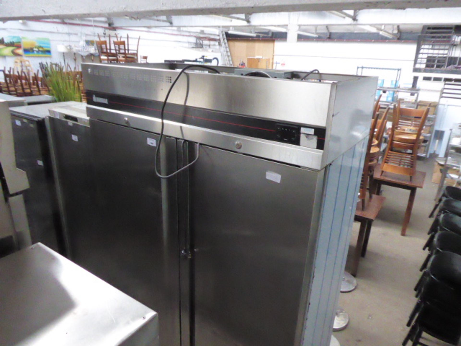 140cm Inonak double door fridge (93) - Image 3 of 3