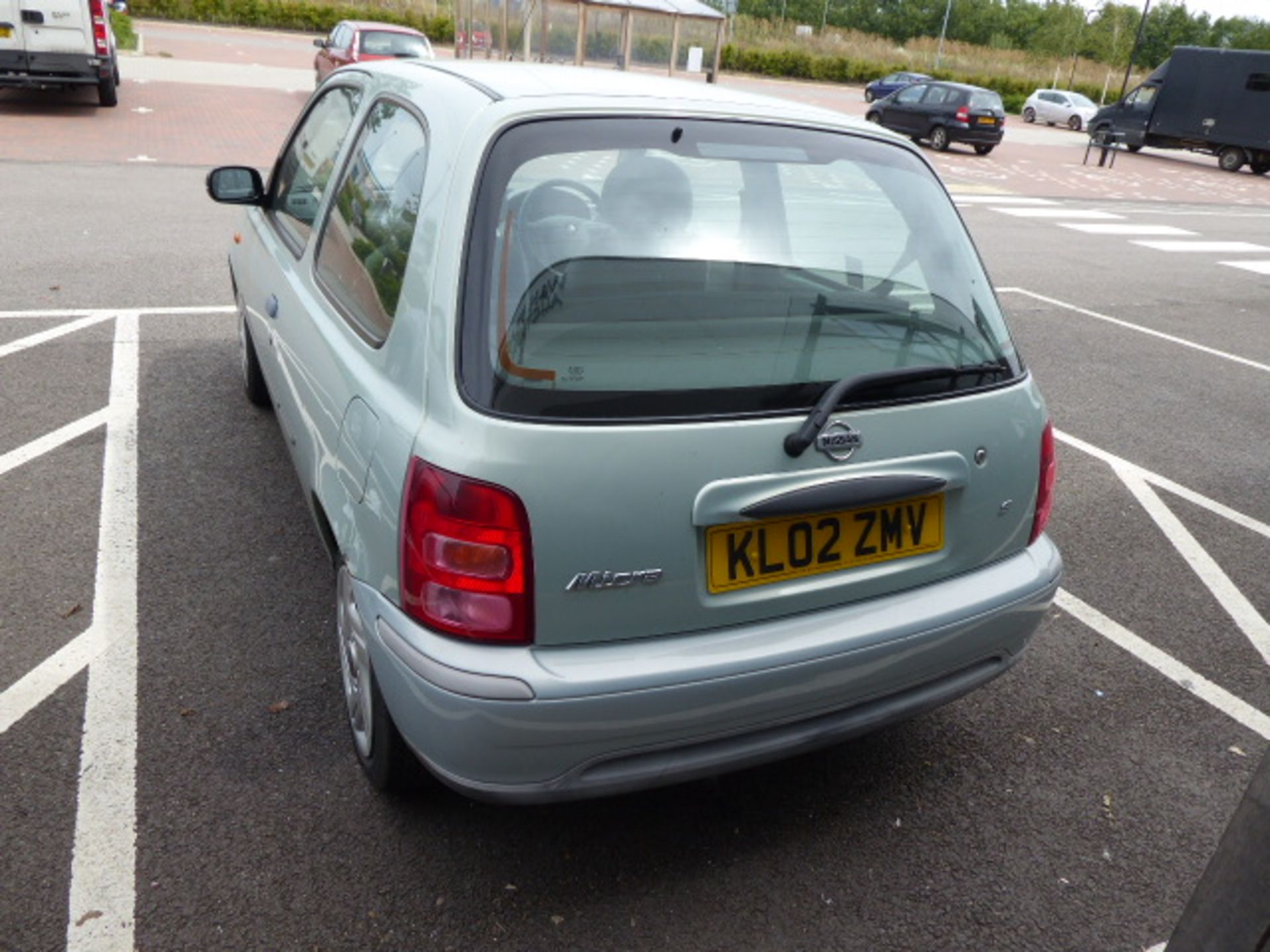 KL02 2MV (2002) Nissan Micra S, 998cc petrol in silver MOT: 7/12/20 - Image 3 of 8