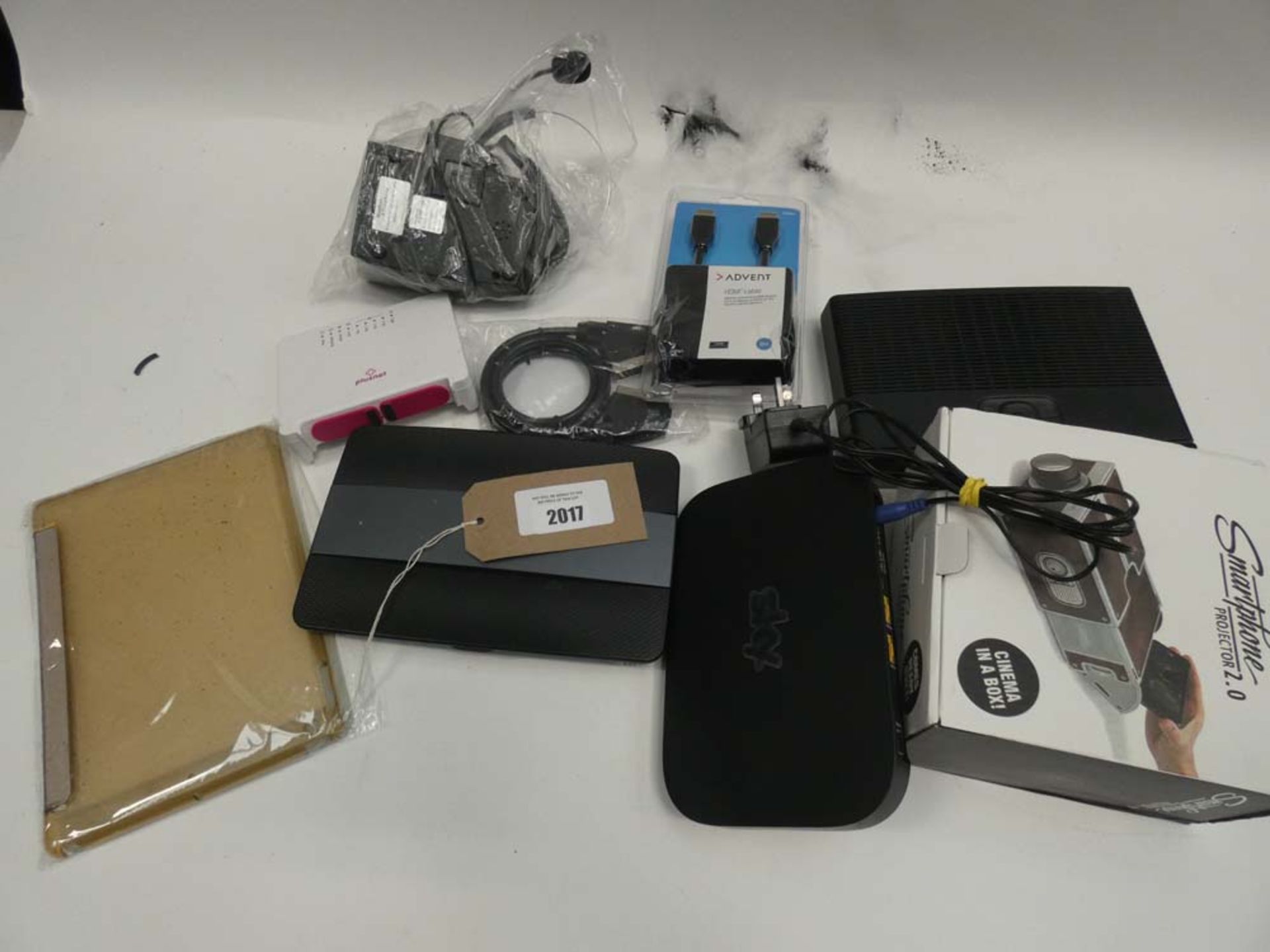 Bag containing quantity of electrical related items