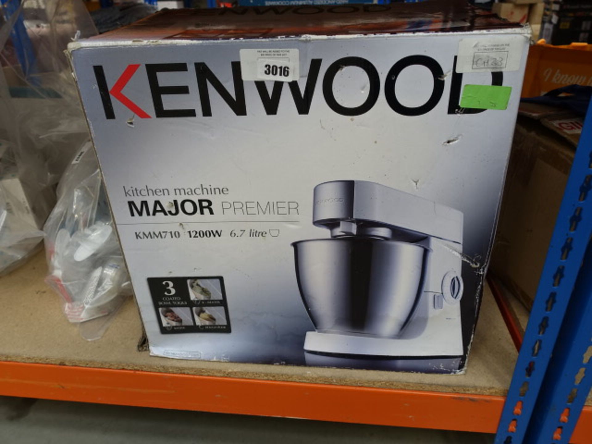 3144 Boxed Kenwood kitchen machine major premier mixer