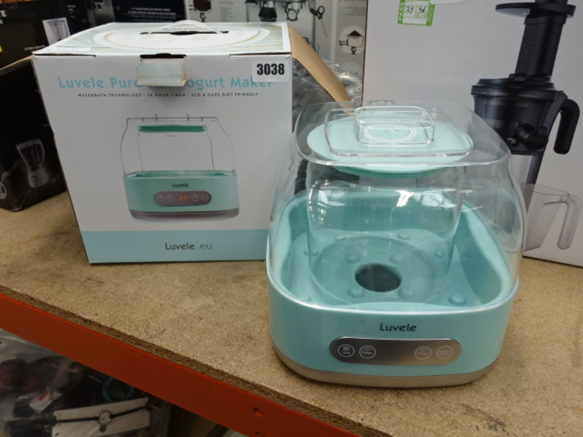 Boxed Luvele pure plus yoghurt maker