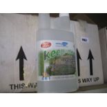 2 boxes containing approx. 10 tubs of Keep it Clear patio cleaner