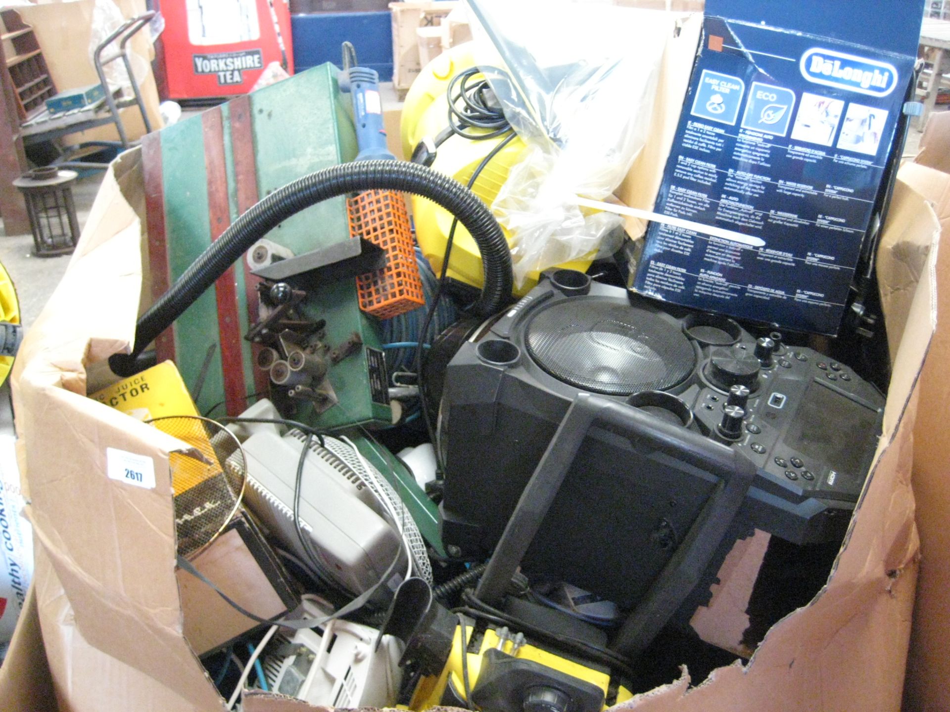 Pallet box containing failed/ untested electrical goods *Buyer must have signed our electrical trade