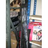 5 bundles of various fishing rods incl. Shakespeare, etc.