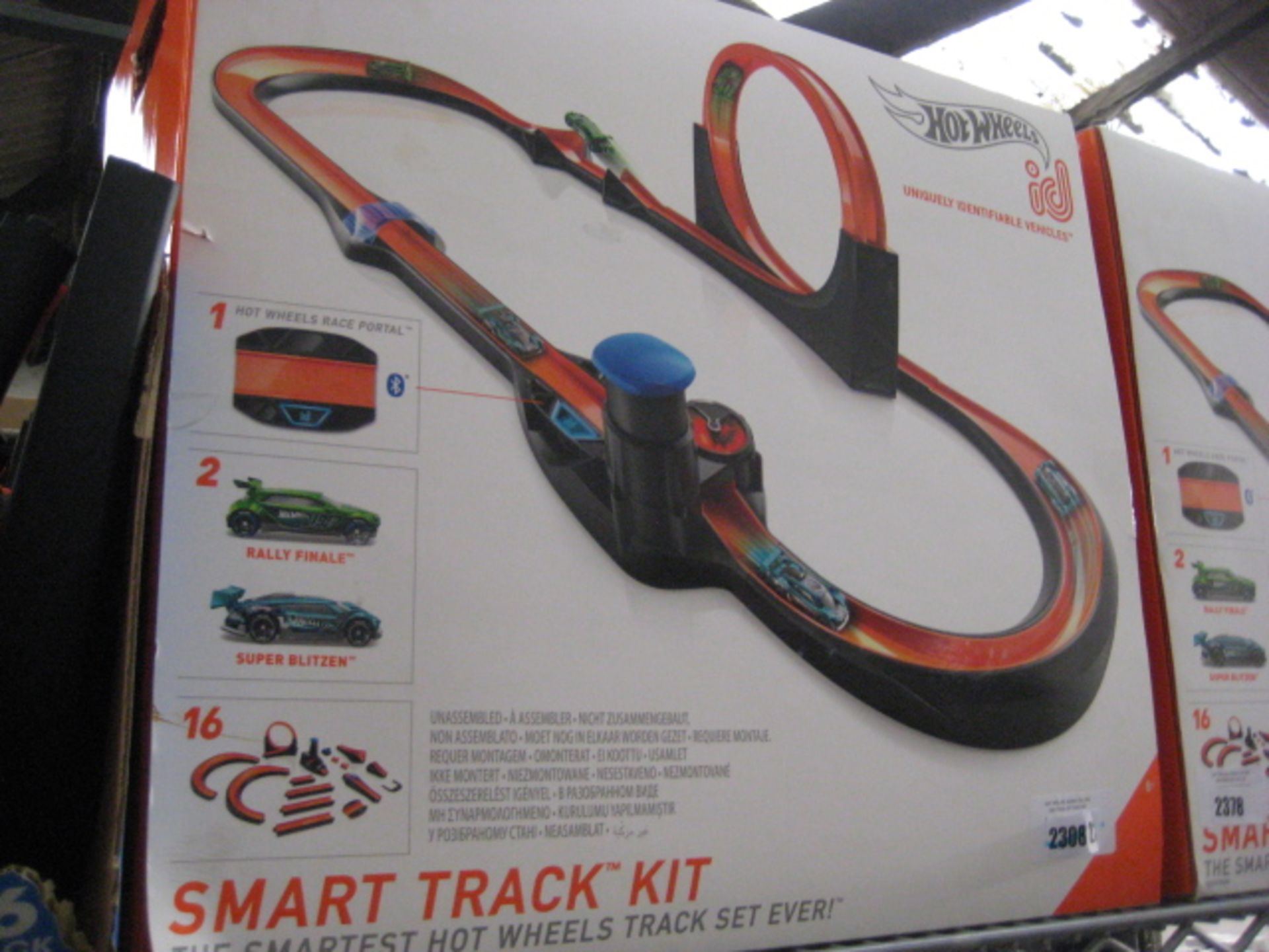 Boxed Hot Wheels ID smart track kit