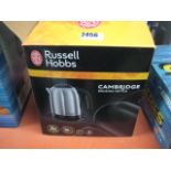 Brushed steel Russell Hobbs kettle