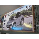 Boxed childs Audi R8 push car