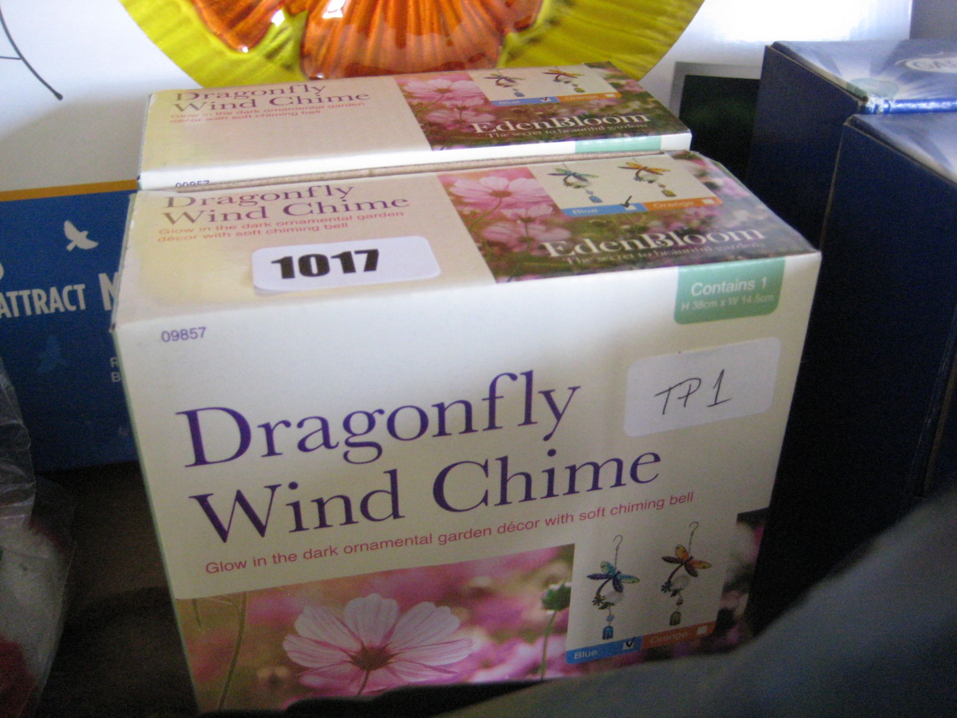 2 boxes of dragonfly wind chimes