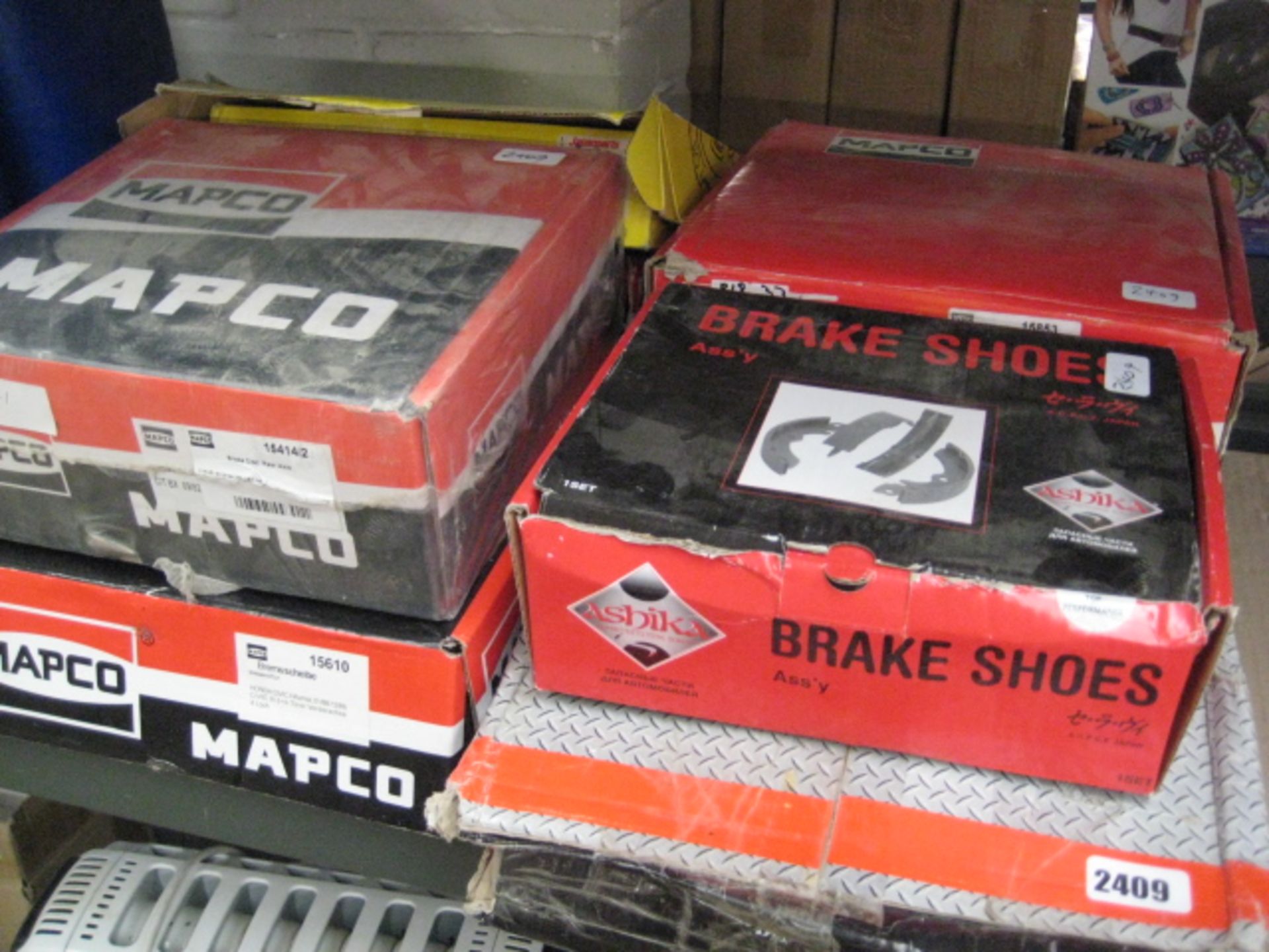 Collection of Mapco and other brake discs