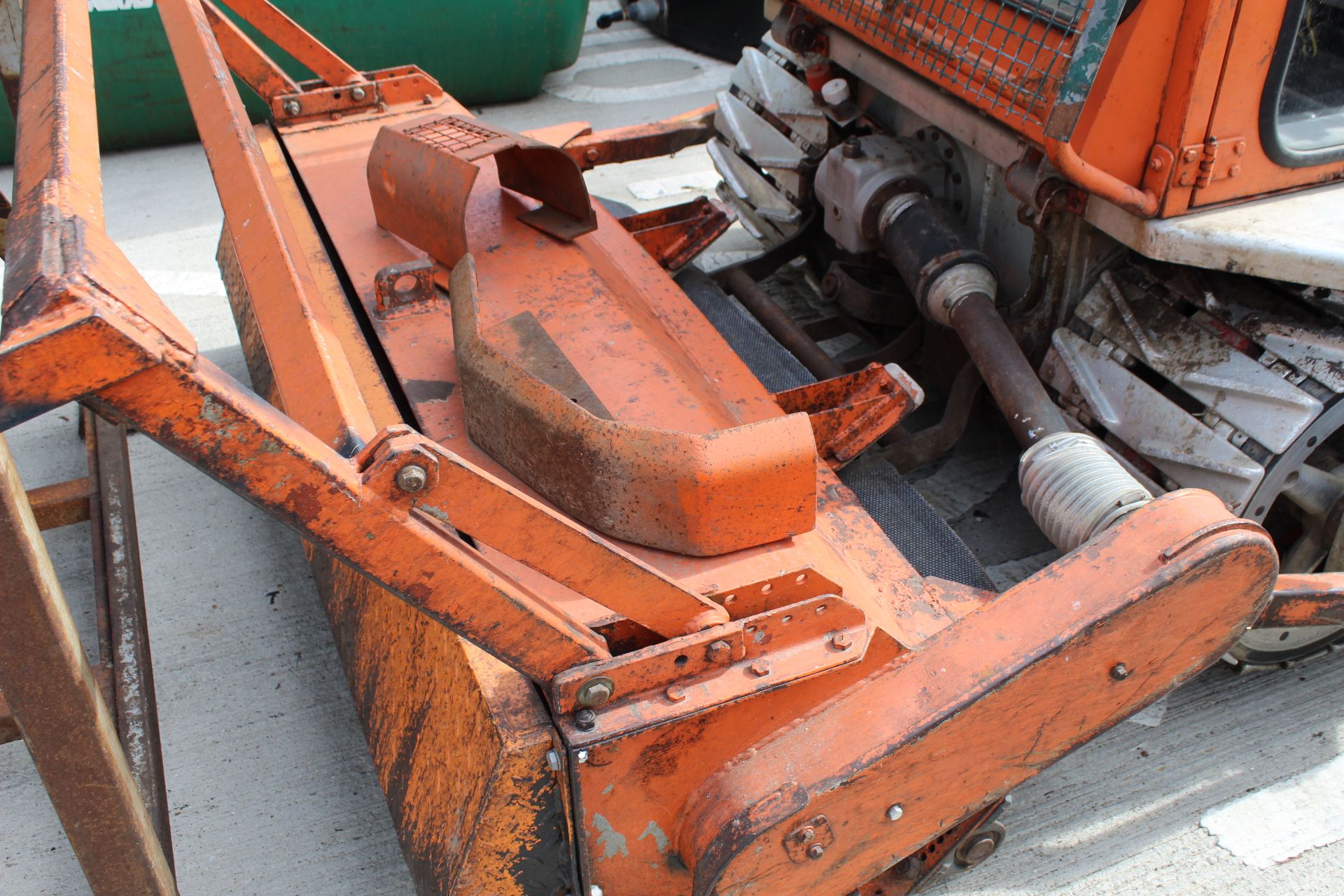 Mulag RM50 tracked crawler mower with 6' flail, 1600cc diesel (recent new track rollers, rotor shaft - Image 8 of 9