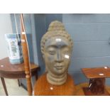 Large Buddha head