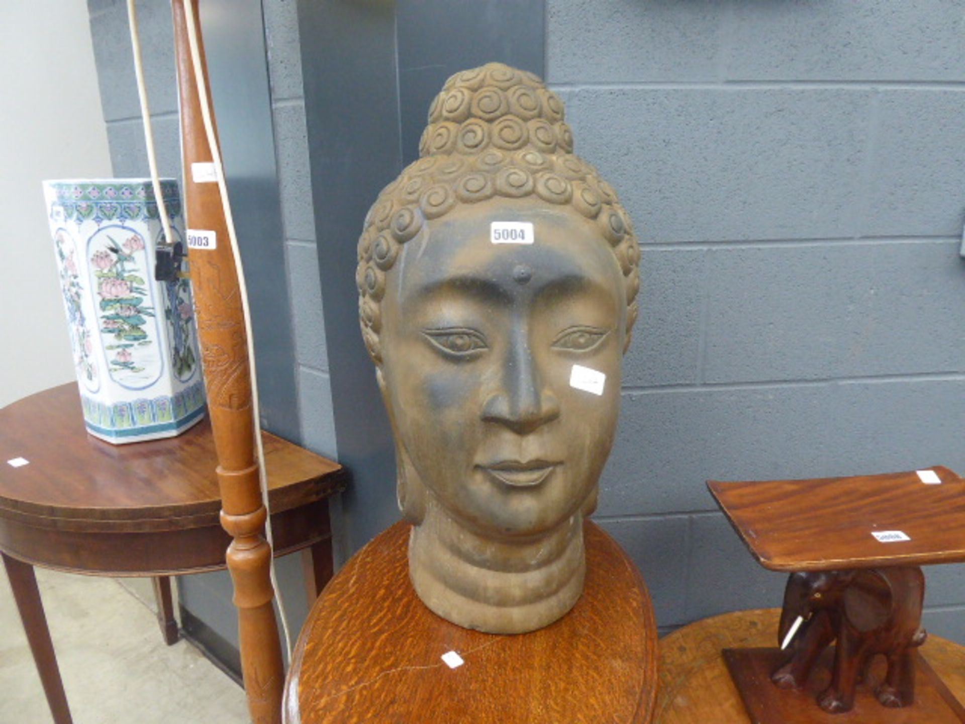 Large Buddha head