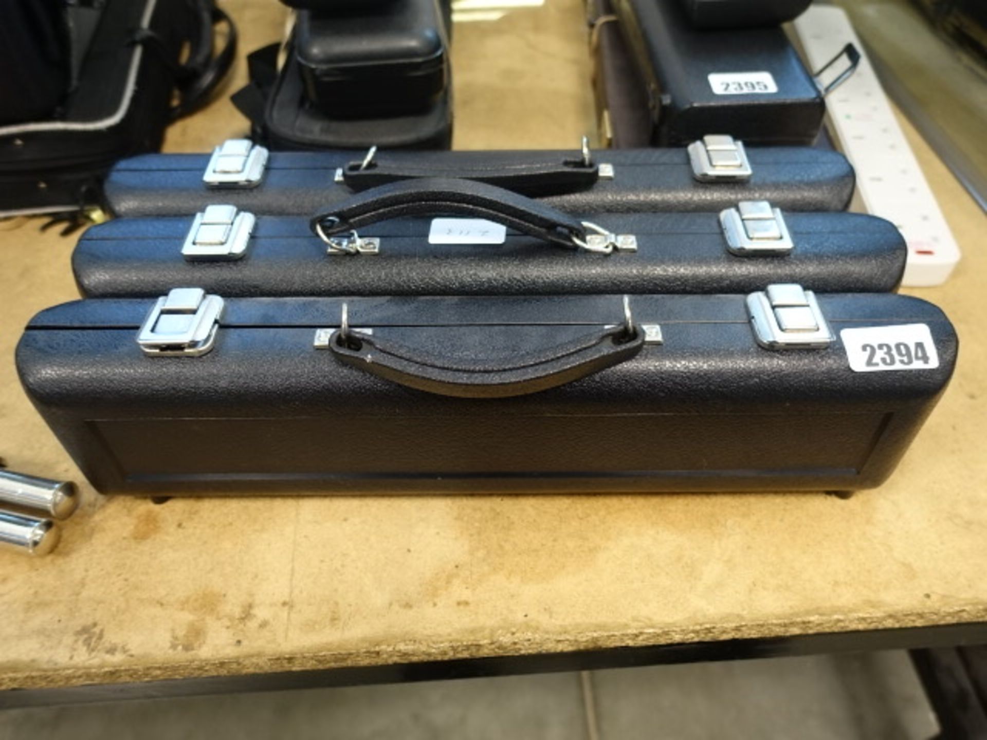 3 hardcased 3 piece flutes to include prelude Conn-Selmer