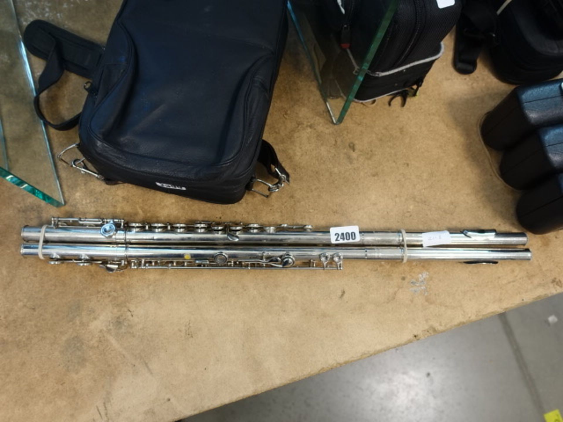 2 3 piece flutes to include a Regent flute
