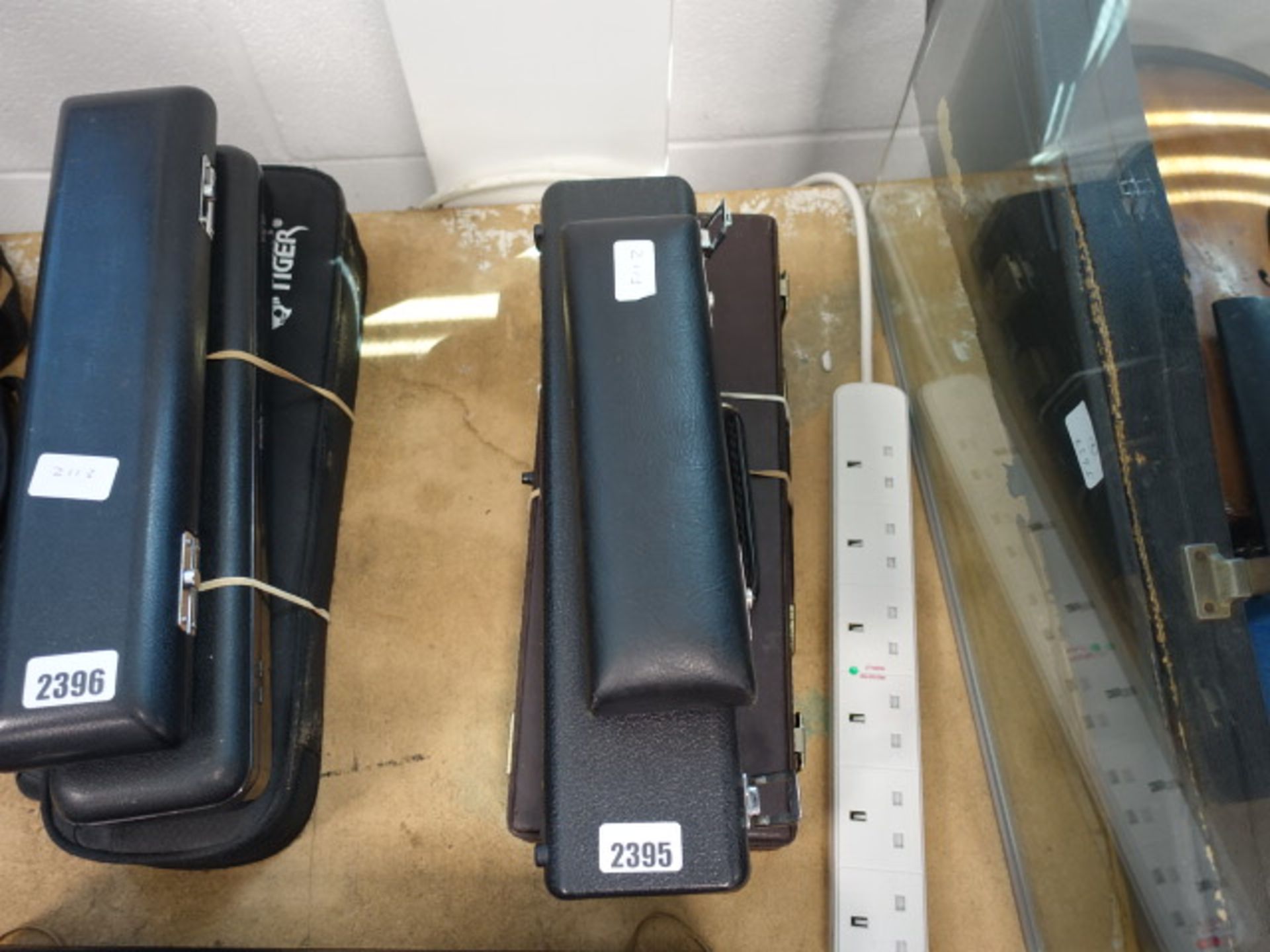 3 cased wind instruments to include a Buffet Crampon 3 piece flute in hard case