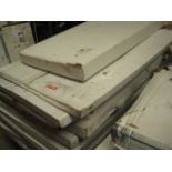 Pallet of flat pack radiator covers, etc.