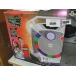 (2556) Rock Jam karaoke machine in box