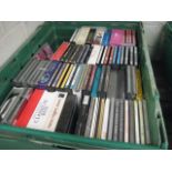 Crate of music CDs incl. jazz and classical