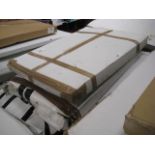 Pallet of flat pack radiator covers, etc.