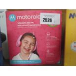 Motorola Squads kids headphones