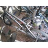Childs BMX bike in silver