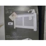 New Suffolk large white radiator cover in box