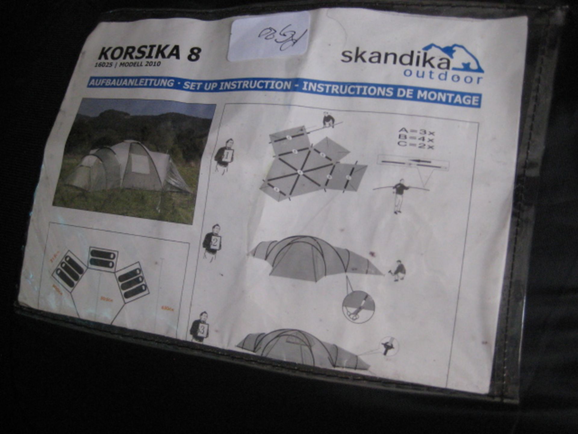 Skandika outdoor Korsika 8 man tent