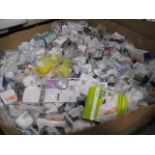 Pallet box of various fittings, sockets, etc.