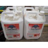 (2505) 4 tubs of Kitchen Master floor stripper